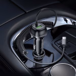 HOCO Z58B Rank – Chargeur de voiture intelligent 48W à charge rapide PD30W + QC3.0 avec câble intégré Type-C – Image 6