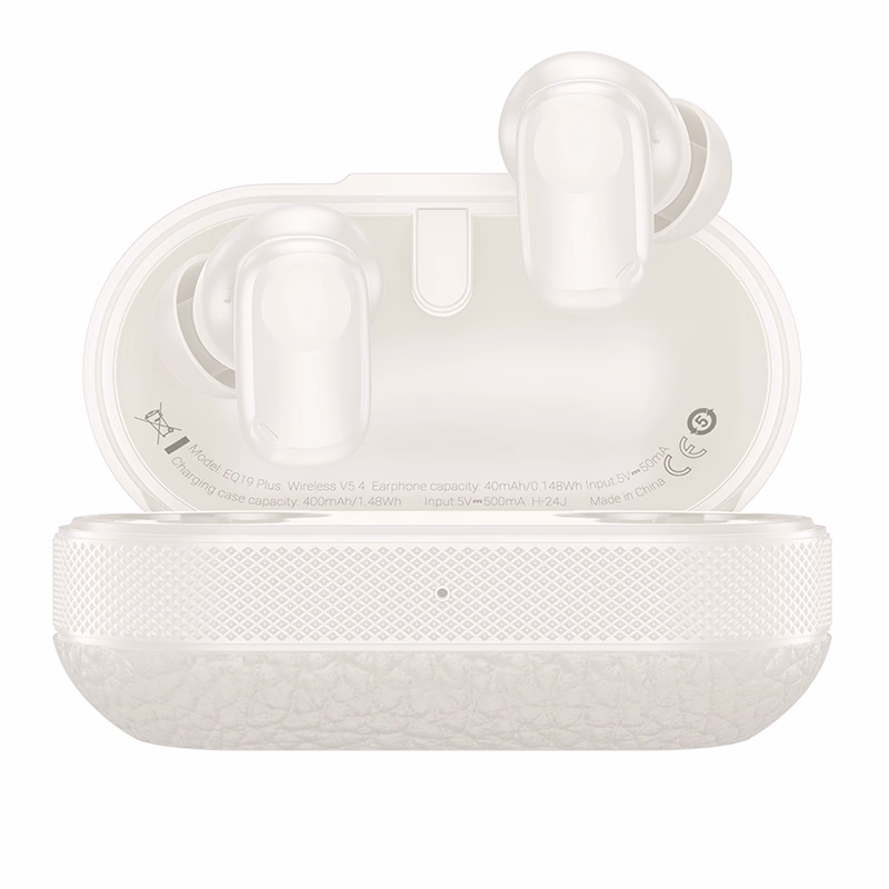 Hoco DZ - EQ19 Plus Duke Ⅴ – Écouteurs sans fil Bluetooth 5.4 TWS avec réduction de bruit ANC + ENC – Autonomie longue durée, la fusion parfaite entre élégance, innovation et performance acoustique- blanc (2) Hoco EQ19 Plus Duke Ⅴ - Écouteurs sans fil Bluetooth 5.4 TWS avec réduction de bruit ANC + ENC - Autonomie longue durée, la fusion parfaite entre élégance, innovation et performance acoustique – Image 1