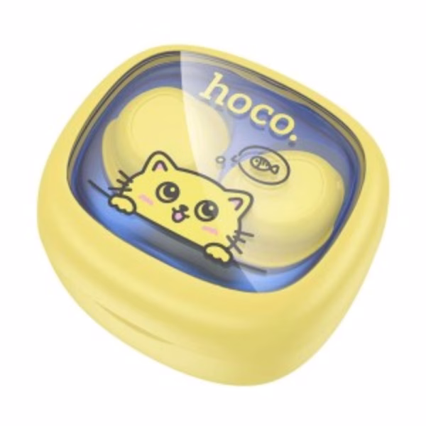 Hoco EW111 Friendly – Écouteurs sans fil Bluetooth 5.4 TWS pour enfants - Douceur du son, confort tout en sécurité