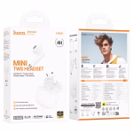 Hoco EW201 – Écouteurs sans fil Bluetooth 5.4 TWS - Élégance sonore, confort absolu – Image 5