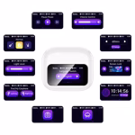 Hoco EW81 - Design AirPods 3 Écouteurs sans fil Bluetooth 5.4 TWS avec écran tactile – Image 4