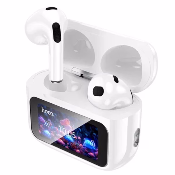 Hoco EW81 Elegant – Écouteurs sans fil Bluetooth 5.4 TWS avec écran tactile LED et design AirPods 3 - Élégance sonore, contrôle au bout des doigts