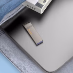 HOCO UD13 - Clé USB Clever USB3.2 (64GB/128GB/256 GB) gris métallisé – Image 3