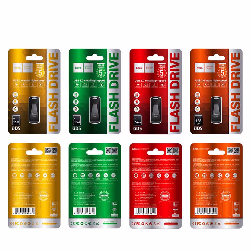 HOCO UD5 - Clé USB haute vitesse Wisdom ((16GB/32GB/64GB/128 GB) - Hoco Algérie