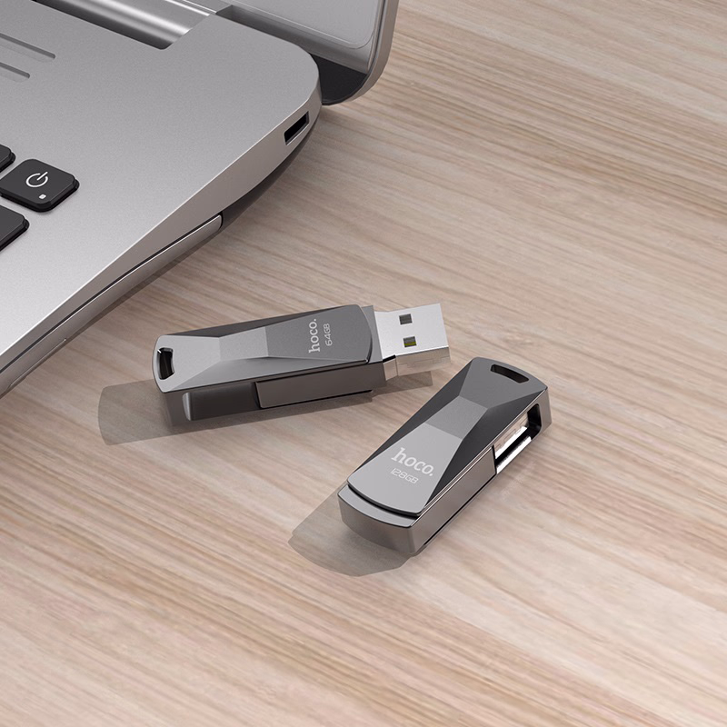 HOCO UD5 - Clé USB haute vitesse Wisdom ((16GB/32GB/64GB/128 GB) - Hoco Algérie
