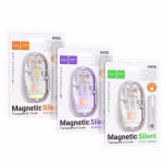 Pack de souris sans fil HOCO GM35 General double mode rechargeable Bluetooth et USB 2.4G – design transparent et clics silencieux en Algérie