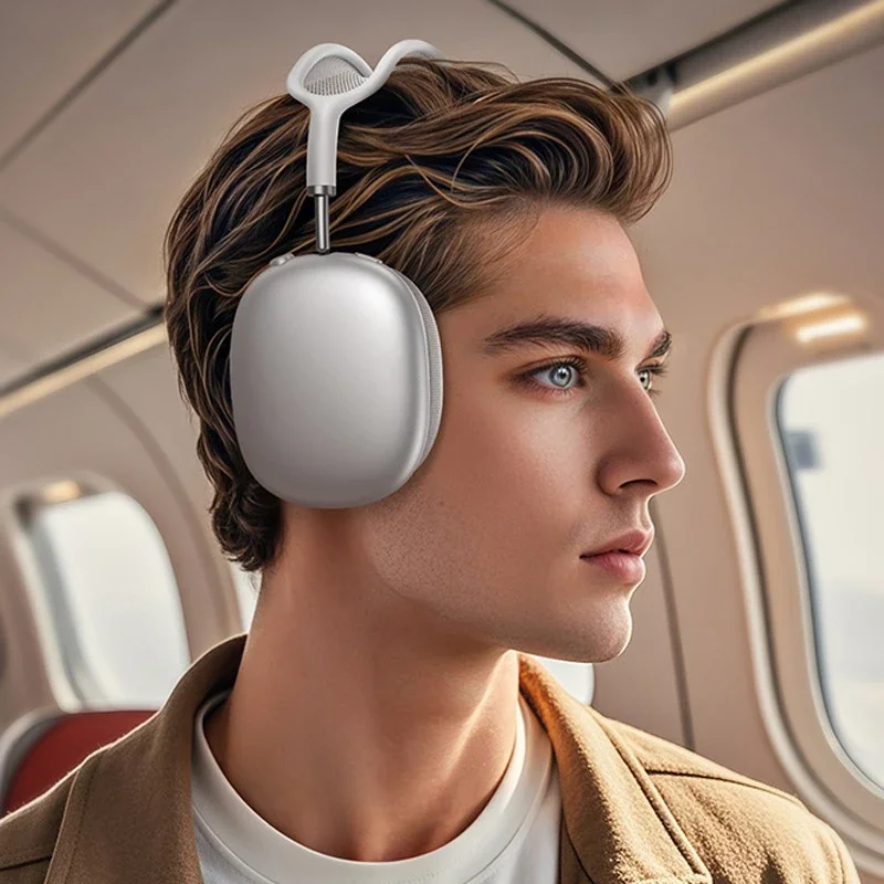 Homme utilisant casque Bluetooth ANC HOCO W58 confort quotidien télétravail réduction bruit Algérie
