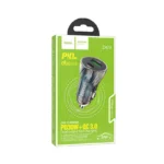 Boîte chargeur auto HOCO z47a emballage vert officiel Algérie