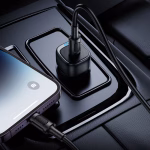BOROFONE BZ34A - Chargeur de voiture a port unique PD20W (TYPE-C TO IP) – Image 5