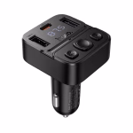 HOCO E87 - Transmetteur FM Bluetooth pour voiture 35W (PD20W+USB15W) – Image 4