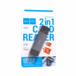 HOCO HB45 - Lecteur carte  SD+TF vers USB/Type-C 3,0 – Image 6