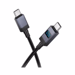 HOCO X118 - Cable data et charge 60W Type-C vers Type-C avec affichage – Image 6