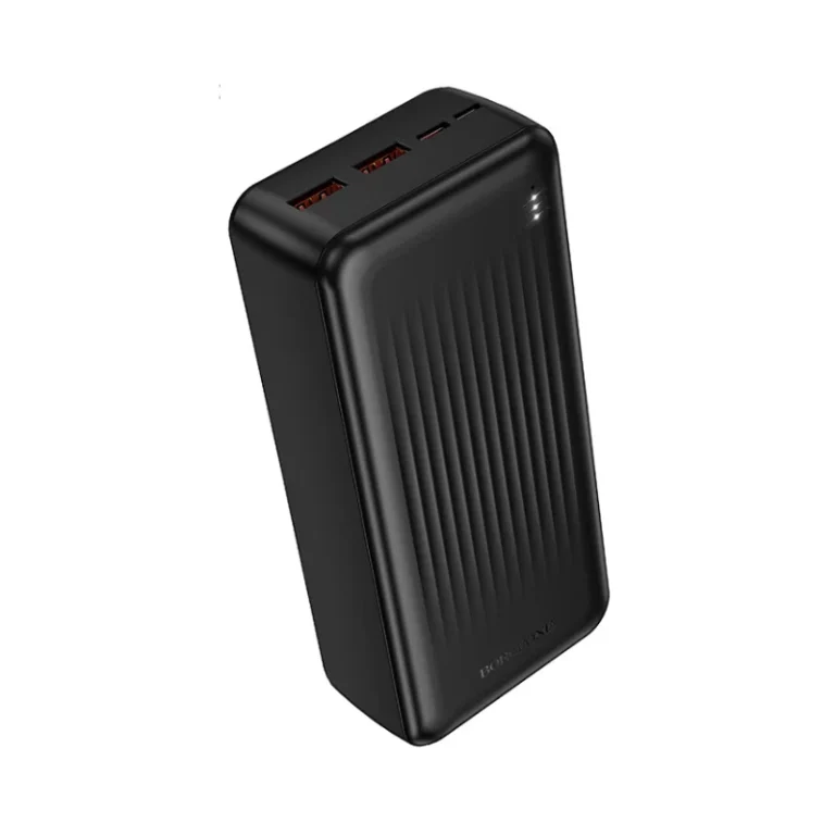 BOROFONE BJ80B ports USB-C USB-A power bank 30000mAh QC3.0 PD20W