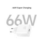 Boîte de charge Huawei 66W Original, adaptateur mural prise EU blanc.