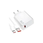chargeur Xiaomi 67W avec câble de charge ultra rapide type-C original.