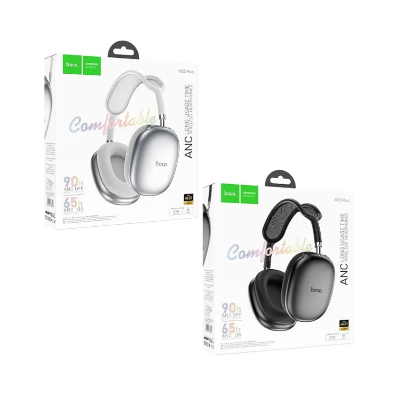 HOCO W55 Plus casque premium ANC Bluetooth qualité audio supérieure Algérie