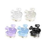 Hoco EW54 Rayo | Écouteurs TWS Bluetooth 5.3 - Boîtier Transparent – Image 13