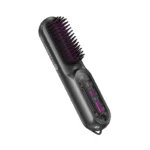 HOCO HP45 lisseur brosse chauffante angle bas picots - accessoire coiffure rechargeable Algérie