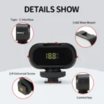 Jmary FM-16RGB | Mini lampe vidéo LED RGB rechargeable – Image 4