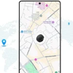 HOCO E96A traceur GPS compatible Google Find My Device - dispositif anti-perte intelligent noir - Algérie