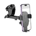 HOCO H19| Support téléphone à un bouton pour voiture - Pare-Brise et tableau de bord – Image 4