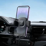 HOCO H75 | Support Téléphone de voiture Pour Sortie d'Air - Fixation Par Pression avec Rotation 360° – Image 7