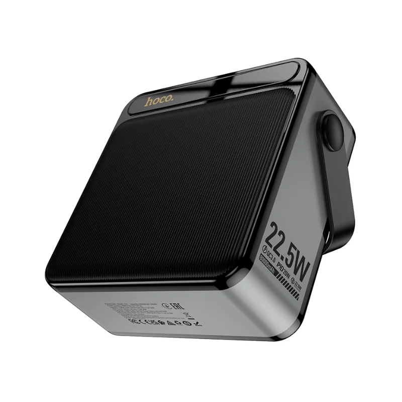 HOCO J161 Power Bank 80000mAh HOCO J161 | Power Bank 22,5 W et PD 20 W avec Éclairage 80000 mAh – Image 1