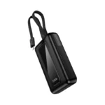 HOCO J162 - Power Bank 10000mAh avec Câbles Intégrés (Type-C & iP) Charge Rapide 22.5W – Image 3