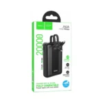 HOCO J162A - Power Bank 20000mAh avec Câbles Intégrés (Type-C & iP) Charge Rapide 22.5W – Image 5