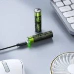 HOCO JA3 | Piles AA Lithium Rechargeable - 2 pièces – Image 3
