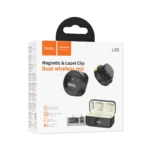 HOCO L22 | Microphone 2en1 Sans fil avec Étui (iP/Type-C) – Image 6