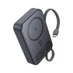 HOCO Q44A | Power Bank Magnétique PD45W avec Câble Noir - 20 000 mAh