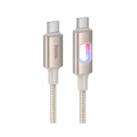 HOCO U144 | Nouveau câble de recharge PD 60W Type-C Vers Type-C – Image 5