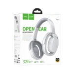 HOCO W67 | Casque Bluetooth Ouvert 32h Autonomie- Compatible avec AUX – Image 10