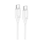 HOCO X122 | Câble de Recharge et de Données en Silicone 60W Type-C vers Type-C