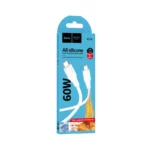 HOCO X124 |  Câble de Recharge et de Données en Silicone PD60W - Type-C Vers Type-C – Image 8