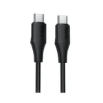 HOCO X124 |  Câble de Recharge et de Données en Silicone PD60W - Type-C Vers Type-C – Image 2