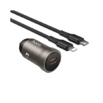 HOCO Z62A - Chargeur de voiture Type-C vers iP Lightning Charge Rapide PD30W – Image 2