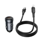 HOCO Z62A - Chargeur de voiture Type-C vers iP Lightning Charge Rapide PD30W – Image 3