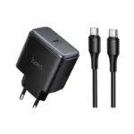 HOCO C159A | Kit de Chargeur PD65W à Un Seul Port C vers C - UE