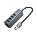HOCO HB1B | Hub USB Vers USB - 4 en 1