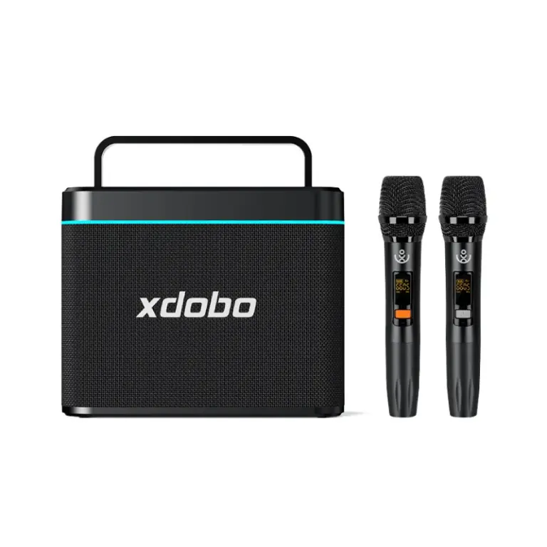 enceinte XDOBO Truth avec microphones sans fil