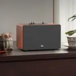 Enceinte audio XDOBO BMTL Care dans un salon moderne