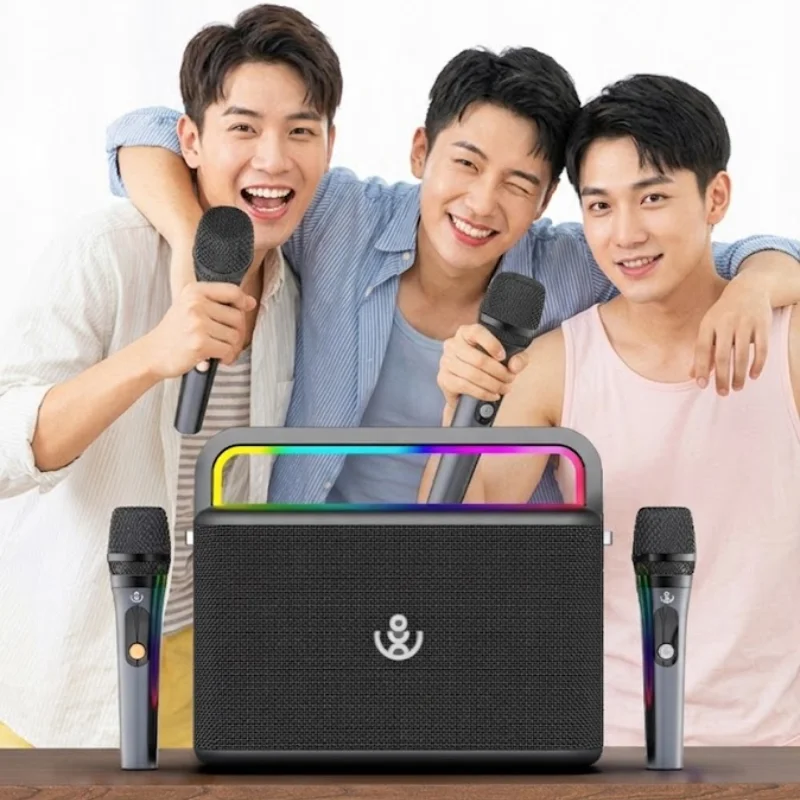 XDOBO SINOBAND Nuts enceinte Bluetooth karaoké 120W avec micros sans fil pour soirées en Algérie