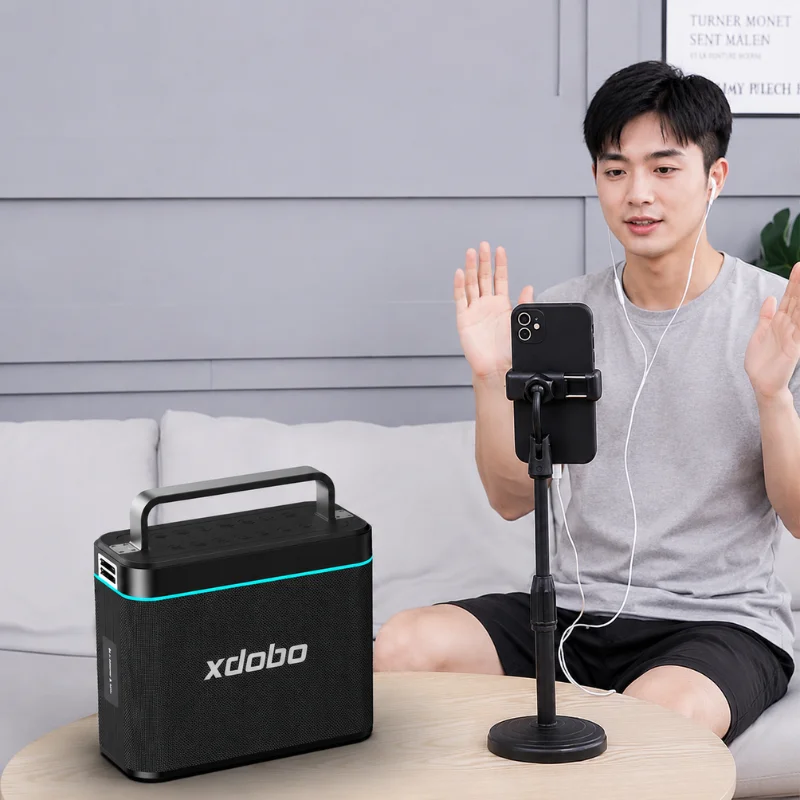 enceinte karaoké Bluetooth XDOBO Truth avec microphone