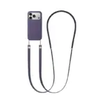 Porte téléphone HOCO GH11 violet avec smartphone et cordon noir