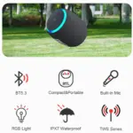 Bluetooth RGB IPX7 autonomie 10h