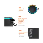 Bluetooth 5.3 IPX7 RGB Rainbow