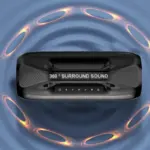 Technologie audio surround de l'enceinte XDOBO SINOBAND Kungfu 160W Bluetooth