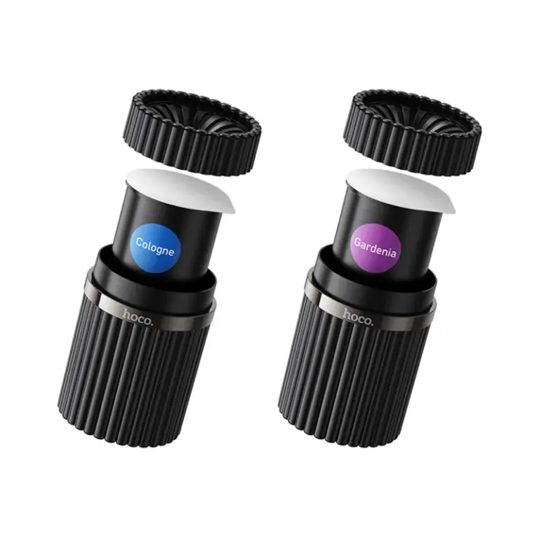 Diffuseur parfum solide HOCO ZP51 avec recharges Eau de Cologne et Gardenia pour voiture, maison et bureau